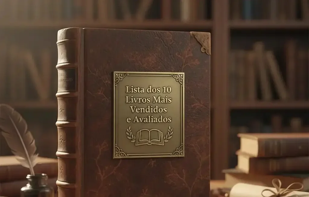 Lista dos 10 Livros Mais Vendidos e Avaliados