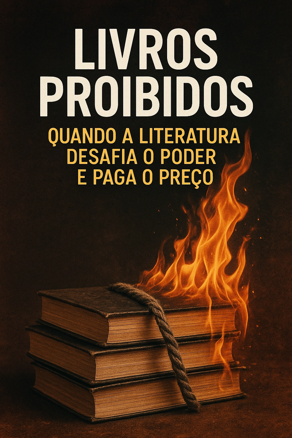 Livros Proibidos: Quando a Literatura Desafia o Poder e Paga o Preço